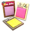 Wooden Sticky Note Holde khay giữ giấy ghi chú