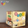 Hộp vuông bận rộn - đồ chơi trẻ em