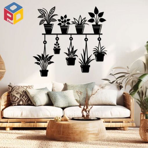 Bảng trang trí phòng khách LRD01 bằng kim loại - living room decoration table