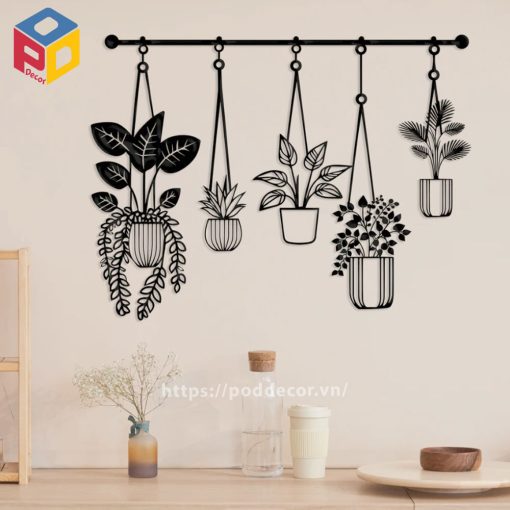 Bảng trang trí phòng khách LRD02 bằng kim loại - living room decoration table LRD02