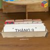 Hộp đựng thẻ - giáo cụ montessori