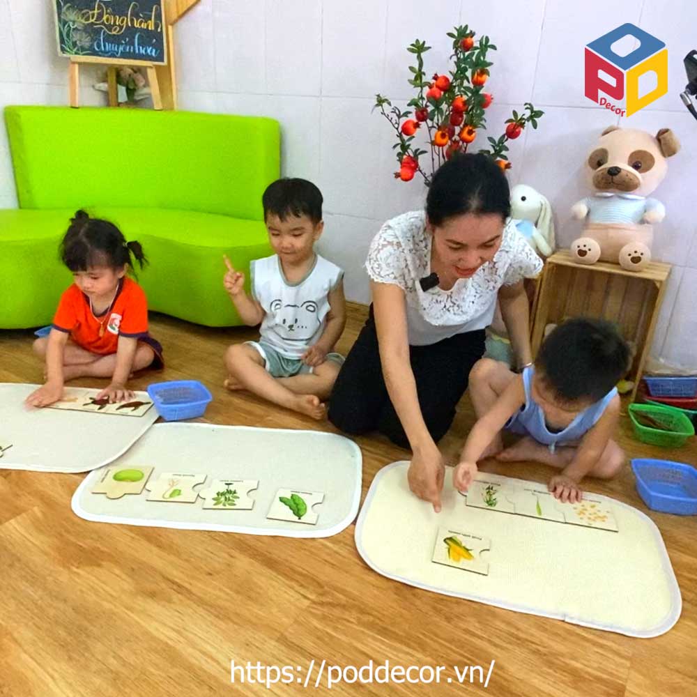 Hướng dẫn trẻ cách sử dụng giáo cụ một cách đúng đắn và an toàn