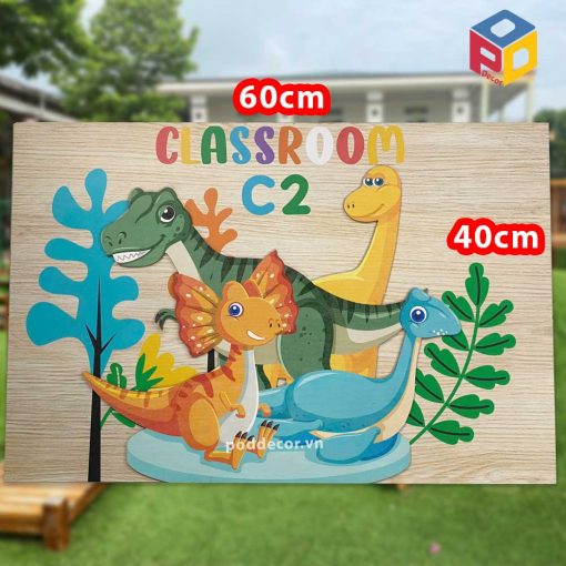 Biển lớp học CS04 Classroom sign-CS04