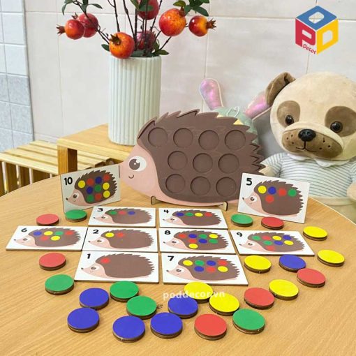 Đồ chơi lắp ghép PT 09 con nhím