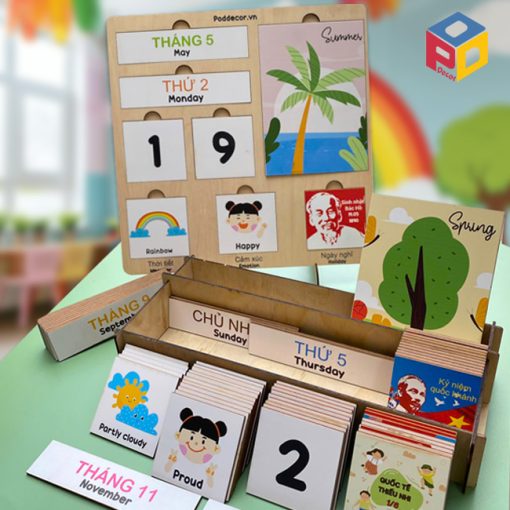 Giáo cụ Lịch ngày tháng MP05