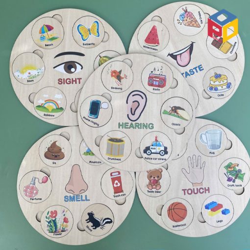 Giáo cụ Montessori phát triển giác quan SB02