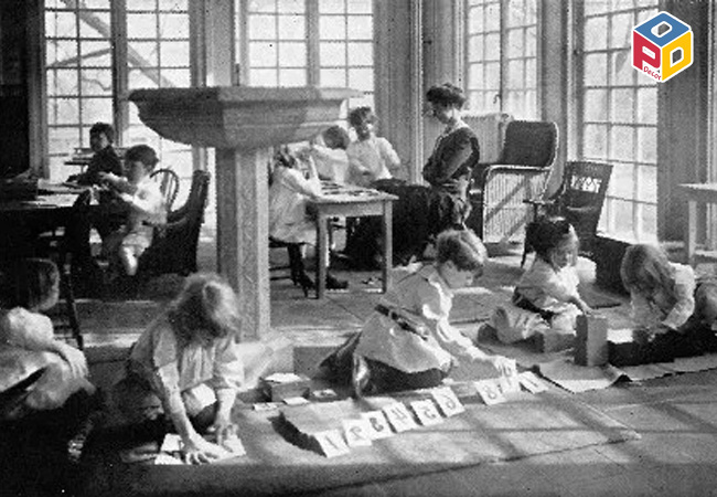 Phương pháp Montessori chính là khuyến khích trẻ tự học