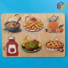 Đồ chơi ghép hình thực phẩm PT13 các món ăn