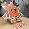 Giáo cụ Ngôi sao 5 cánh bằng gỗ