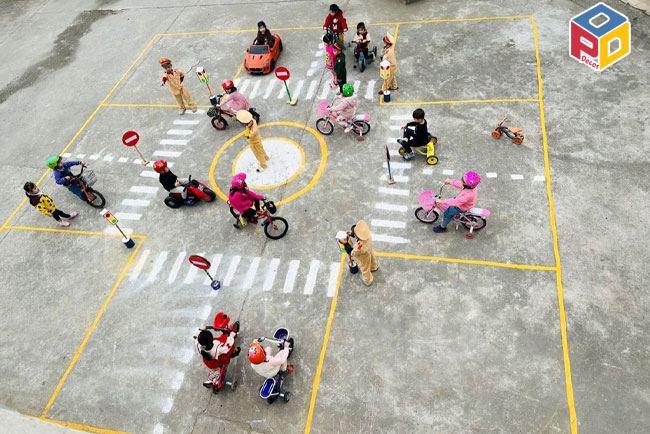 trò chơi về an toàn giao thông