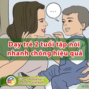 Cách dạy trẻ 2 tuổi tập nói nhanh chóng hiệu quả