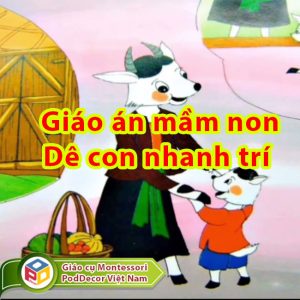 Dê con nhanh trí giáo án mầm non