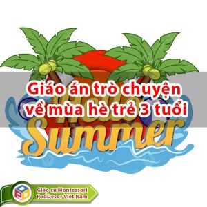 Giáo án trò chuyện về mùa hè