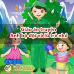 Giáo án truyện Anh bộ đội và lũ trẻ nhỏ