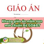 Khung giáo án mầm non mới nhất chuẩn Bộ GD&ĐT
