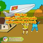 Máy bay Giáo án thơ phát triển ngôn ngữ trẻ 4 5 tuổi