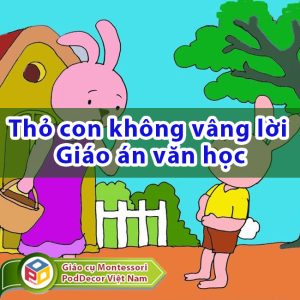 Truyện Thỏ con không vâng lời Giáo án văn học trẻ 4 5 tuổi