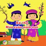 Bài thơ mùa xuân mầm non