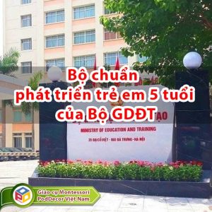 Bộ chuẩn phát triển trẻ em 5 tuổi