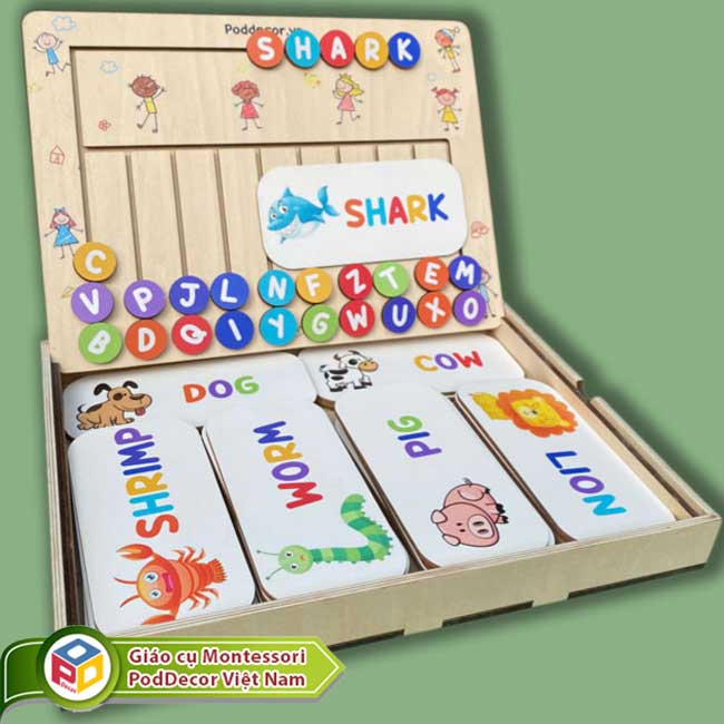 Đồ dùng học tập tiếng anh cho trẻ em