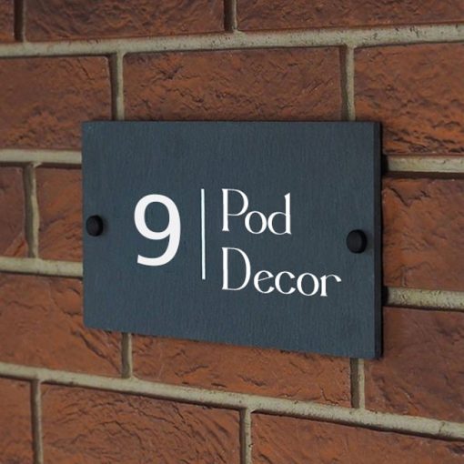 Biển số nhà thép SHN10