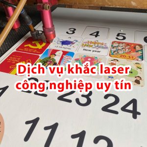 Dịch vụ khắc laser công nghiệp tại Hà Nội