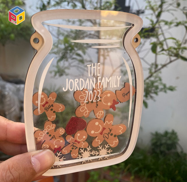 Một sản phẩm lưu niệm in UV trên nhựa của PodDecor